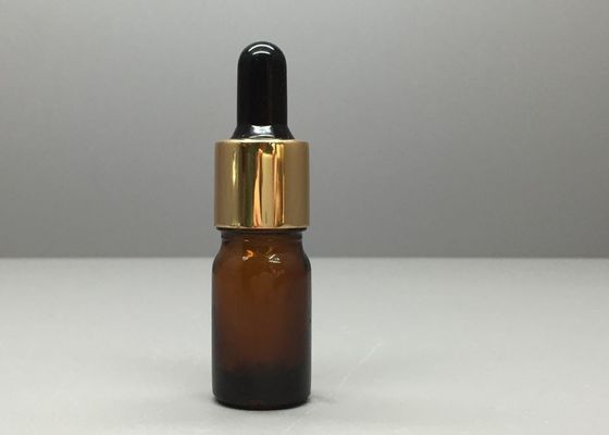 de Flessen van 5ml 10ml 15ml 20ml Amber Colored Essential Oil Glass